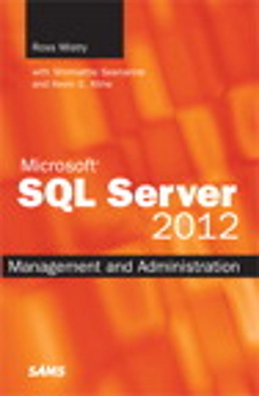 Big bigCover of Microsoft SQL Server 2012 Management and Administration