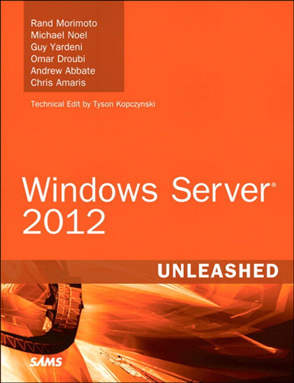 Big bigCover of Windows Server 2012 Unleashed