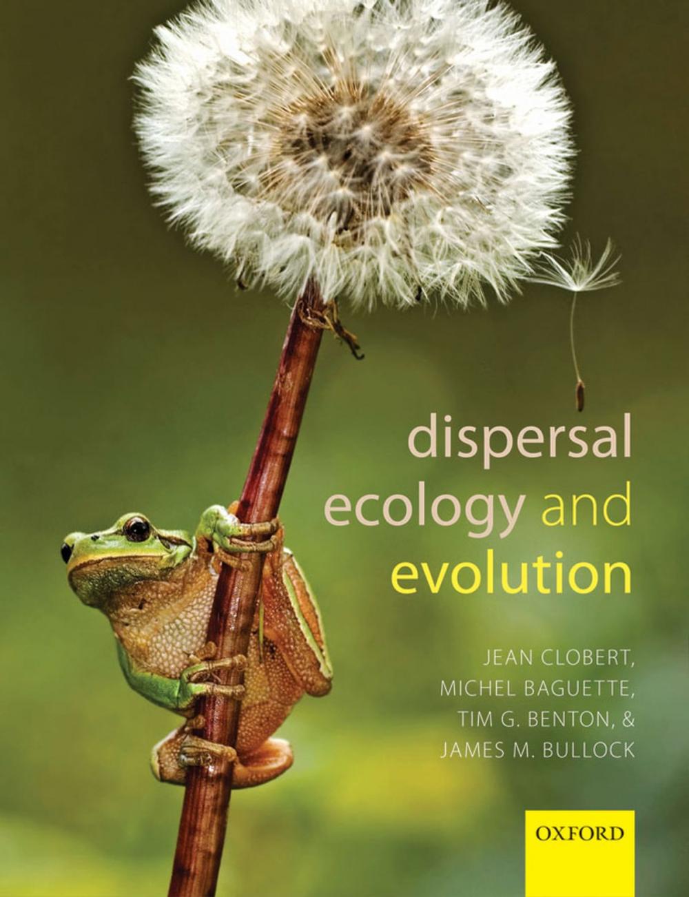 Big bigCover of Dispersal Ecology and Evolution