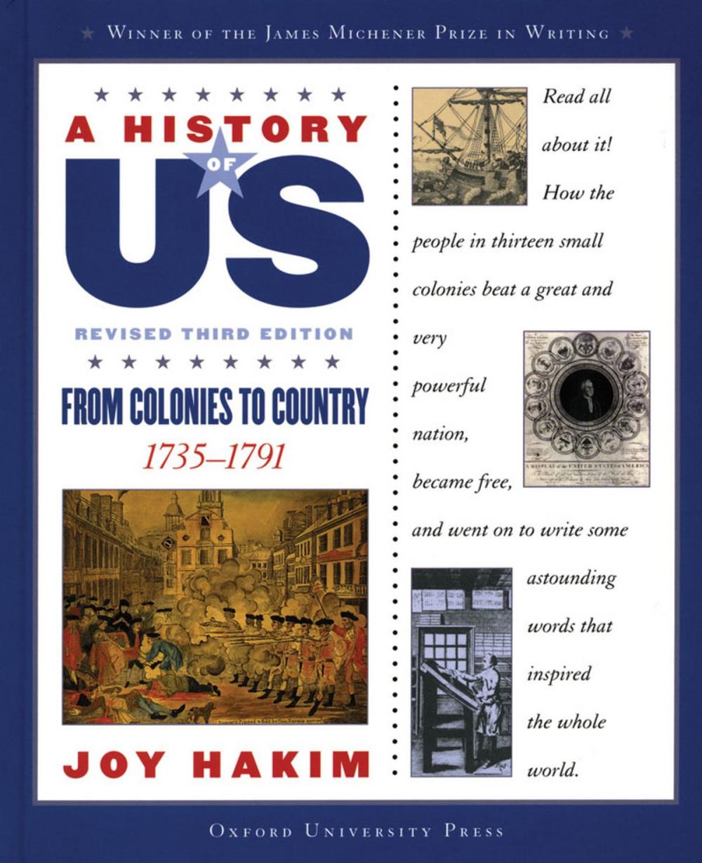 Big bigCover of A History of US: From Colonies to Country