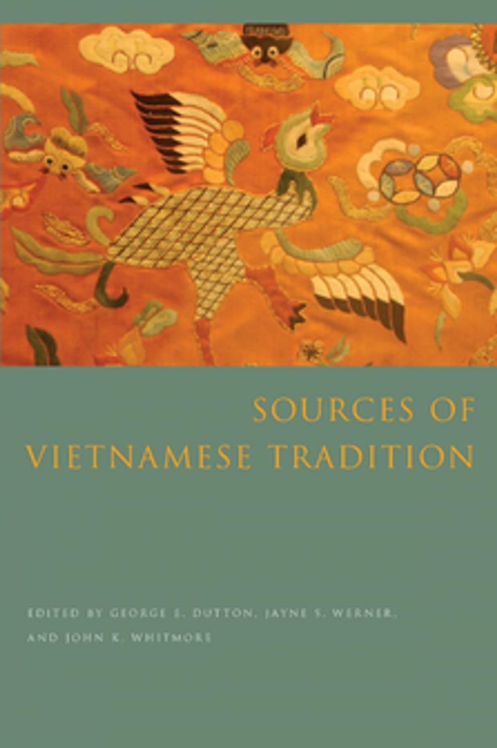 Big bigCover of Sources of Vietnamese Tradition