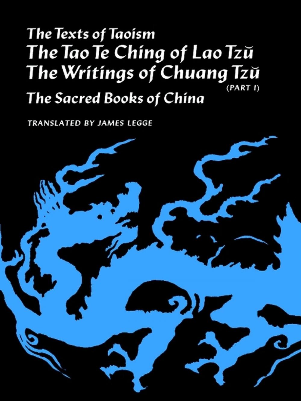 Big bigCover of The Texts of Taoism, Part I