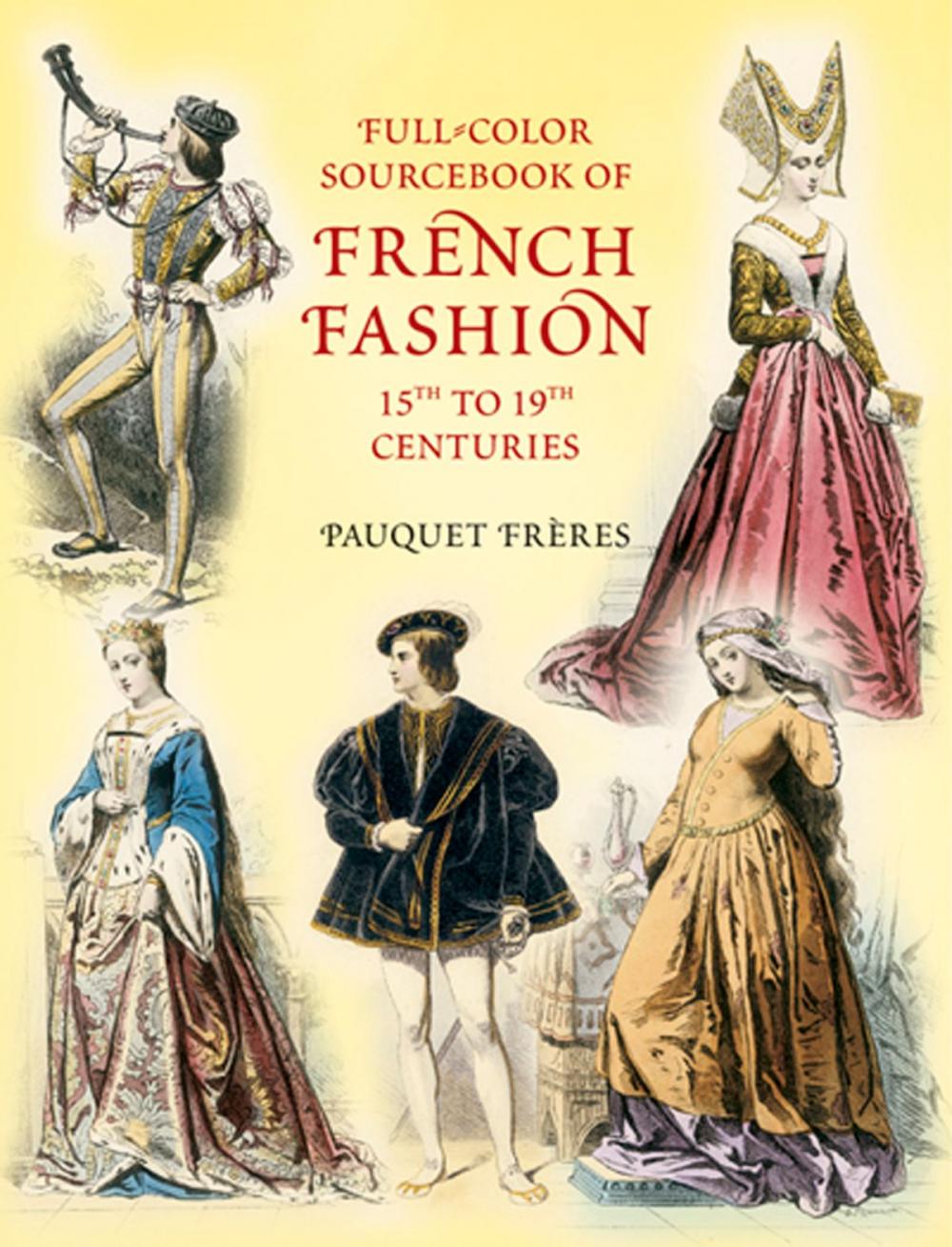 Big bigCover of Full-Color Sourcebook of French Fashion