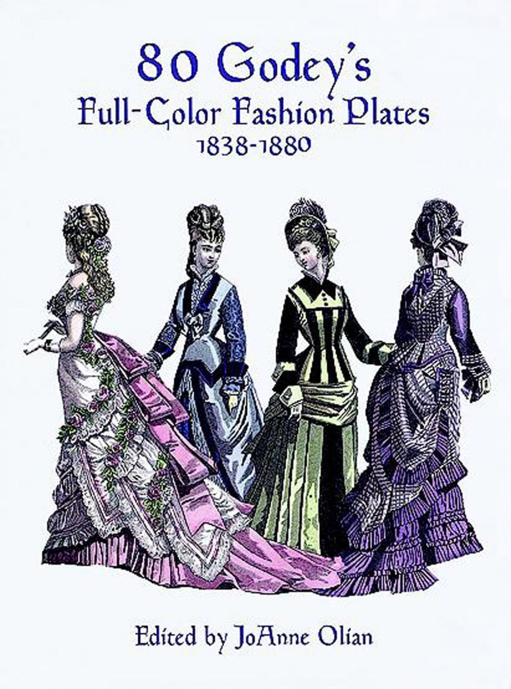 Big bigCover of 80 Godey's Full-Color Fashion Plates