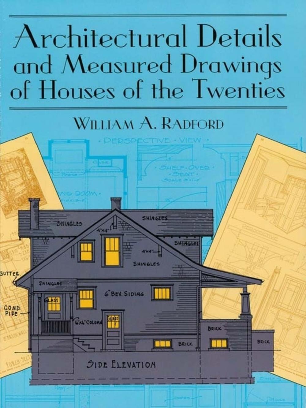 Big bigCover of Architectural Details and Measured Drawings of Houses of the Twenties