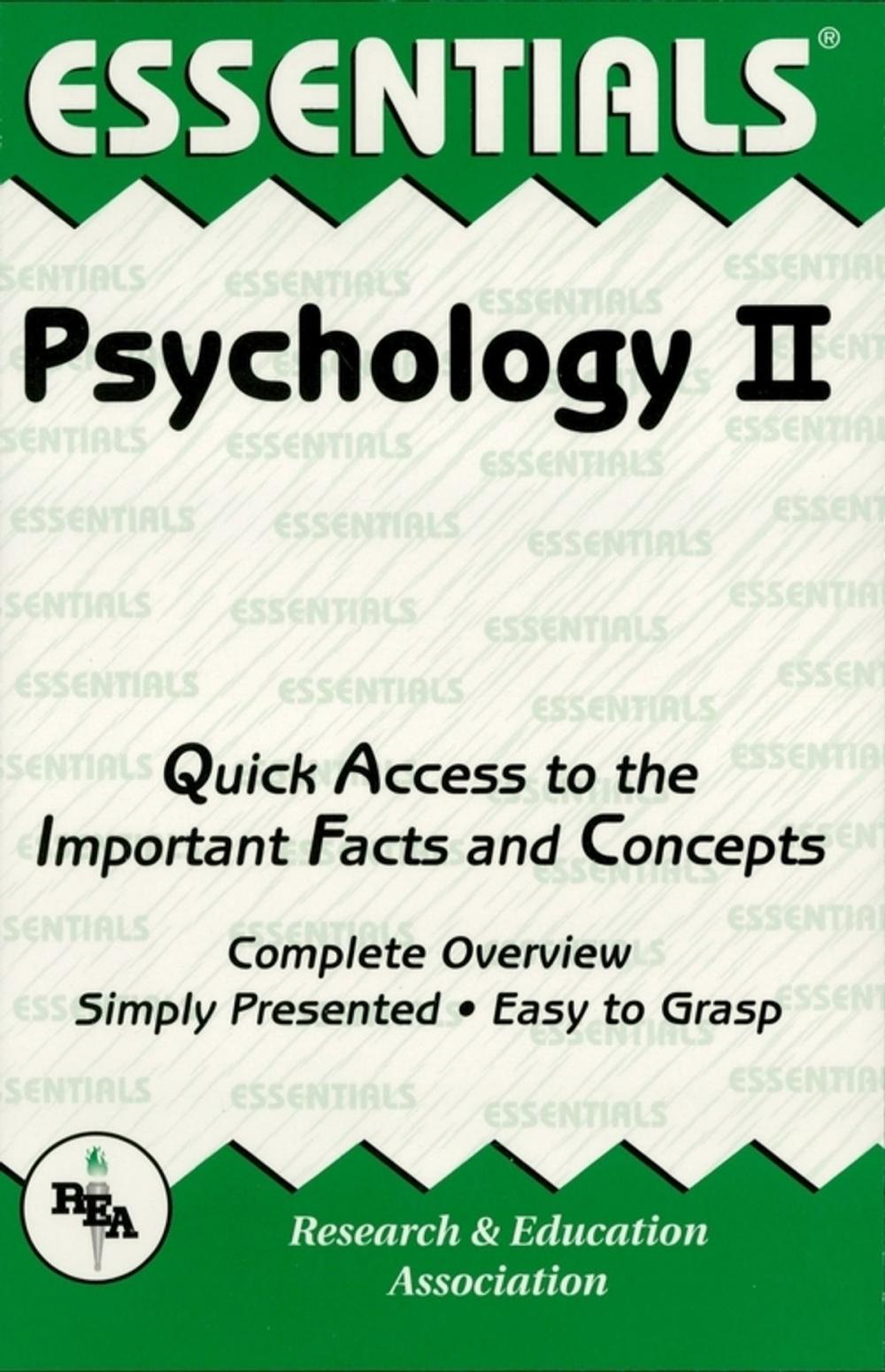 Big bigCover of Psychology II Essentials