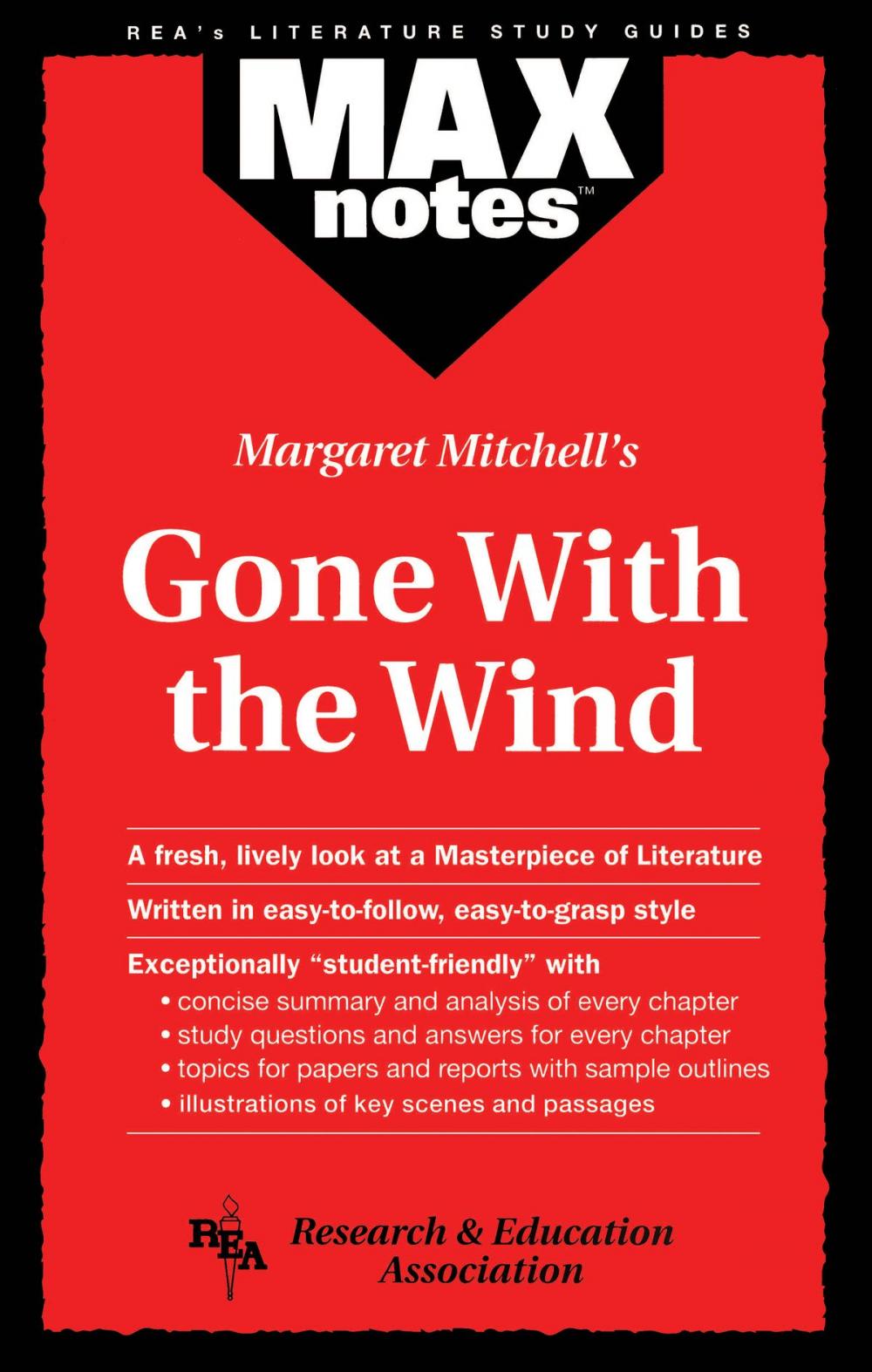 Big bigCover of Gone with the Wind (MAXNotes Literature Guides)