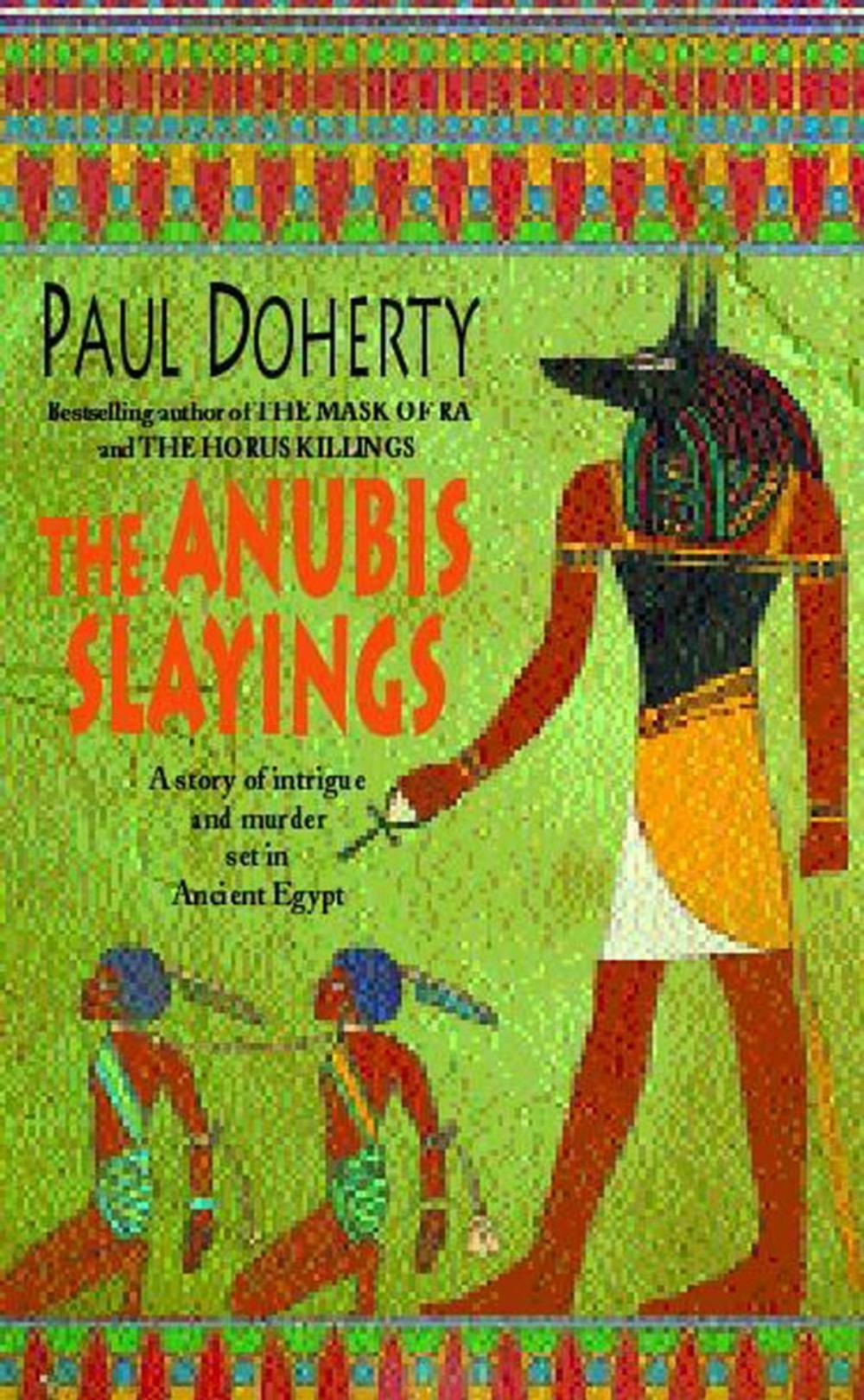 Big bigCover of The Anubis Slayings (Amerotke Mysteries, Book 3)