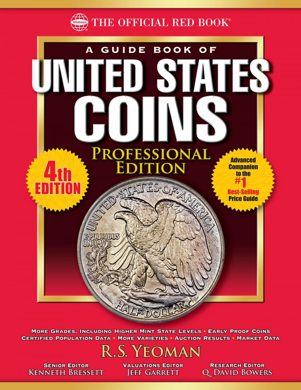 Big bigCover of The Official Red Book: A Guide Book of United States Coins, Professional Edition