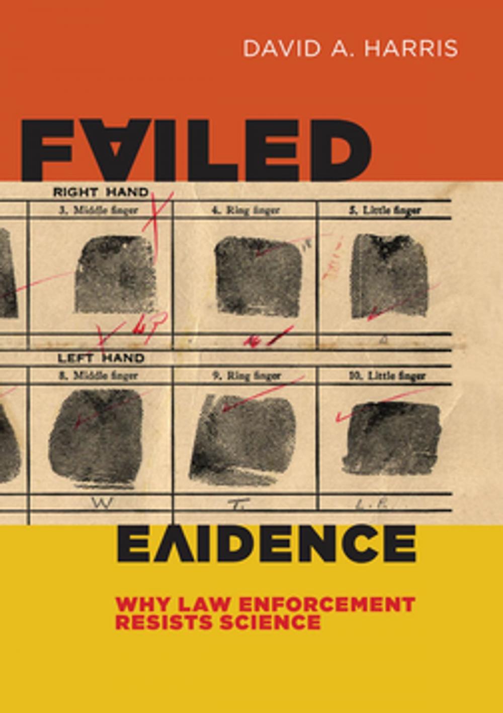 Big bigCover of Failed Evidence