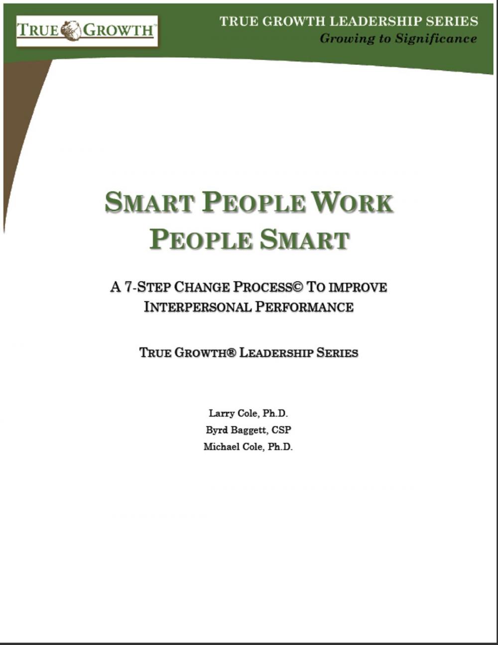 Big bigCover of Smart People, Work People Smart