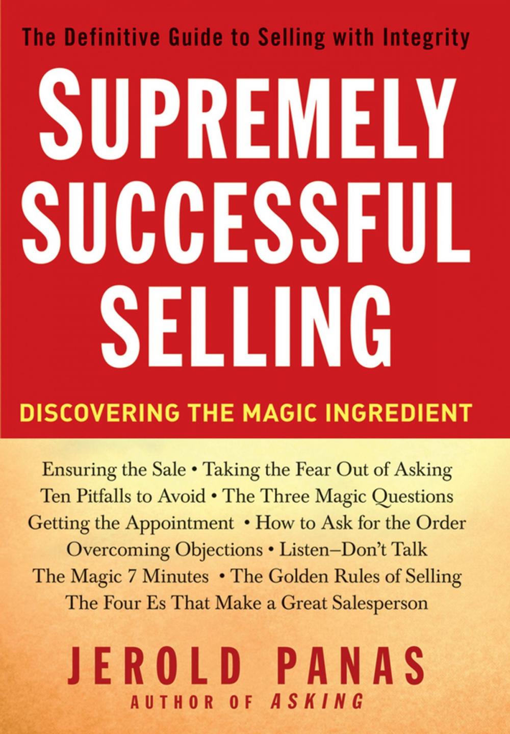 Big bigCover of Supremely Successful Selling