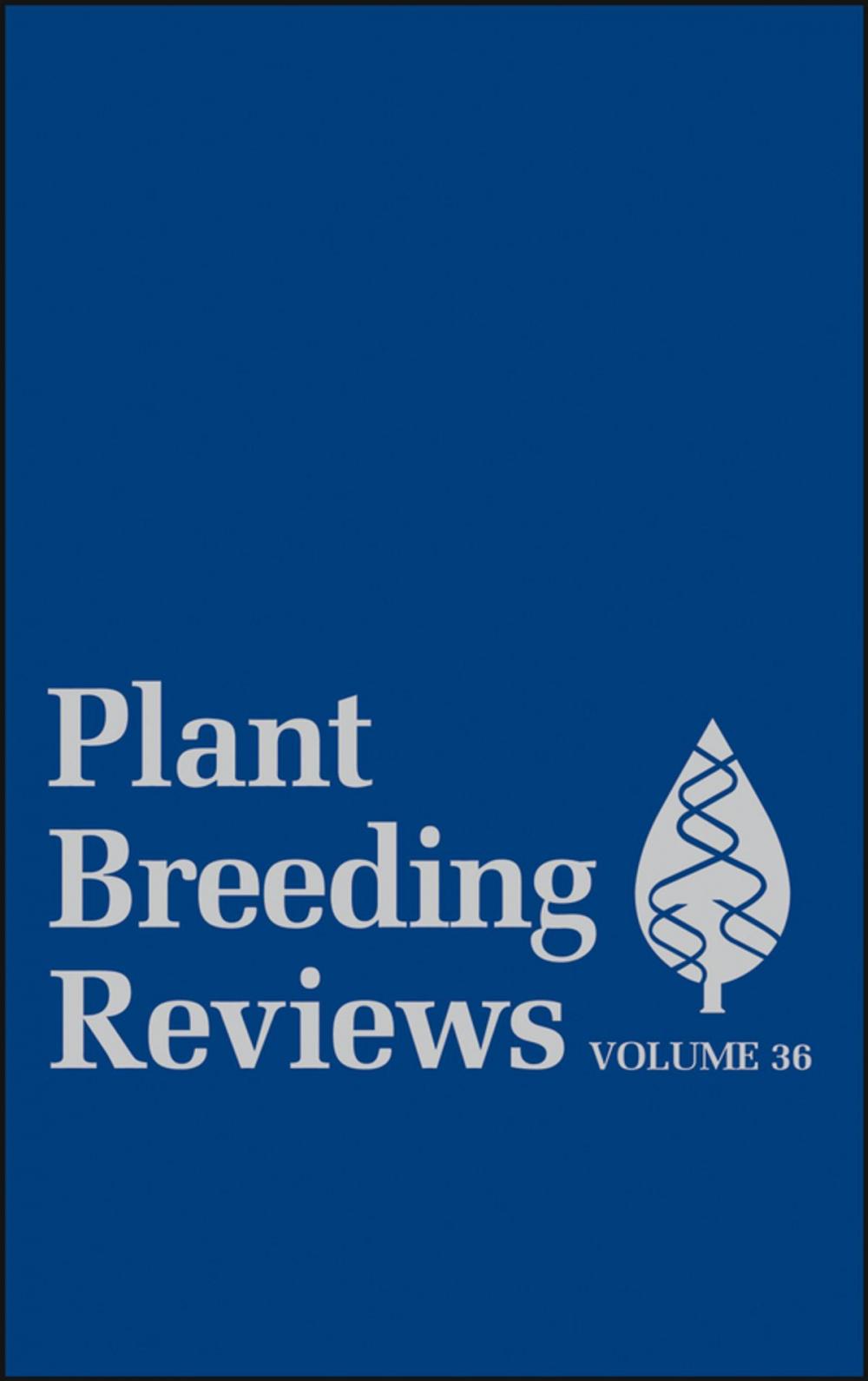 Big bigCover of Plant Breeding Reviews