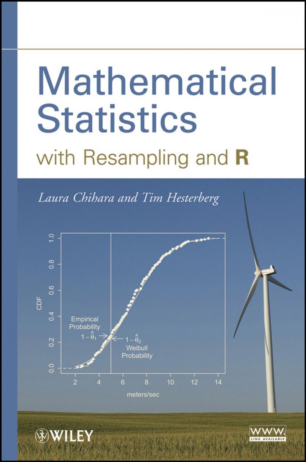 Big bigCover of Mathematical Statistics with Resampling and R