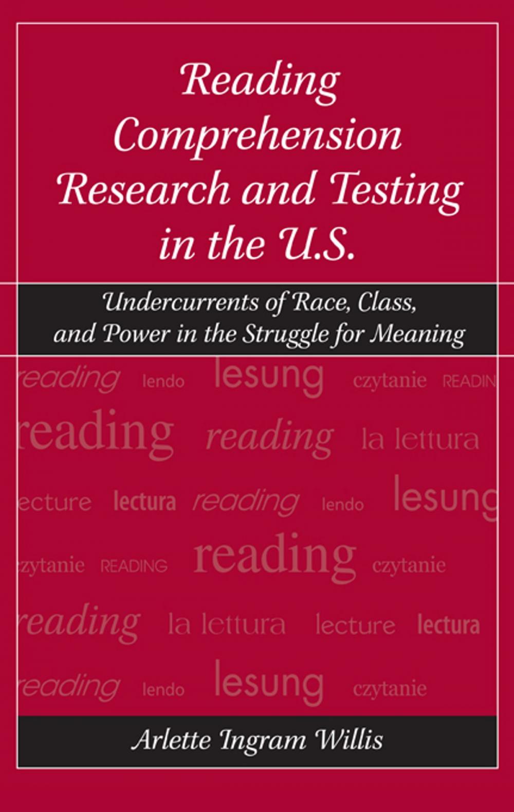 Big bigCover of Reading Comprehension Research and Testing in the U.S.