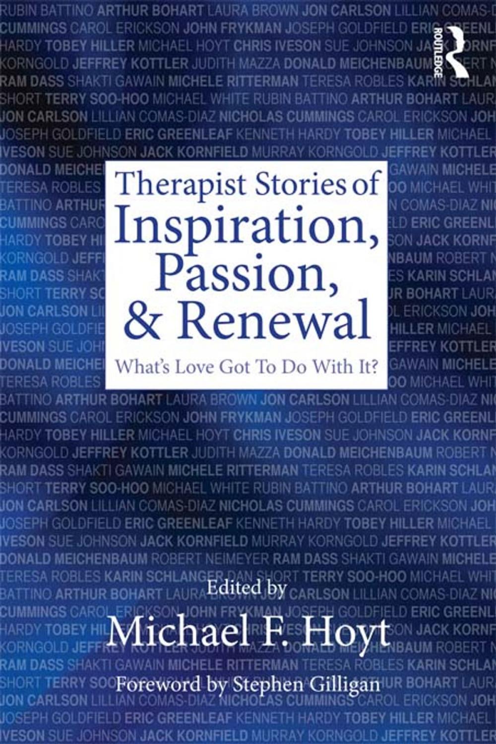 Big bigCover of Therapist Stories of Inspiration, Passion, and Renewal