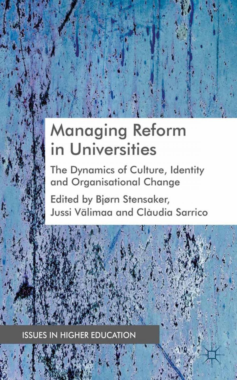 Big bigCover of Managing Reform in Universities