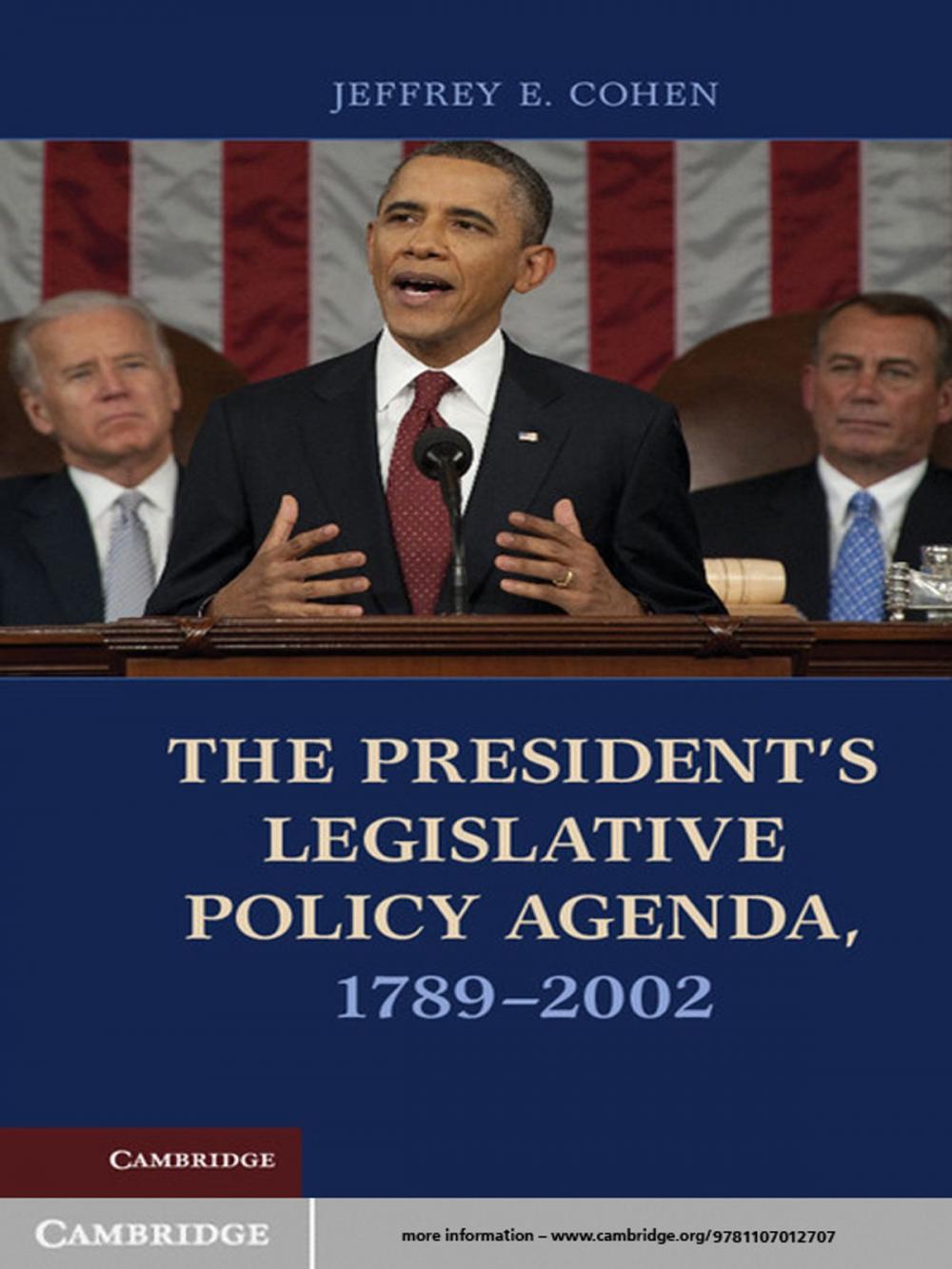 Big bigCover of The President's Legislative Policy Agenda, 1789–2002