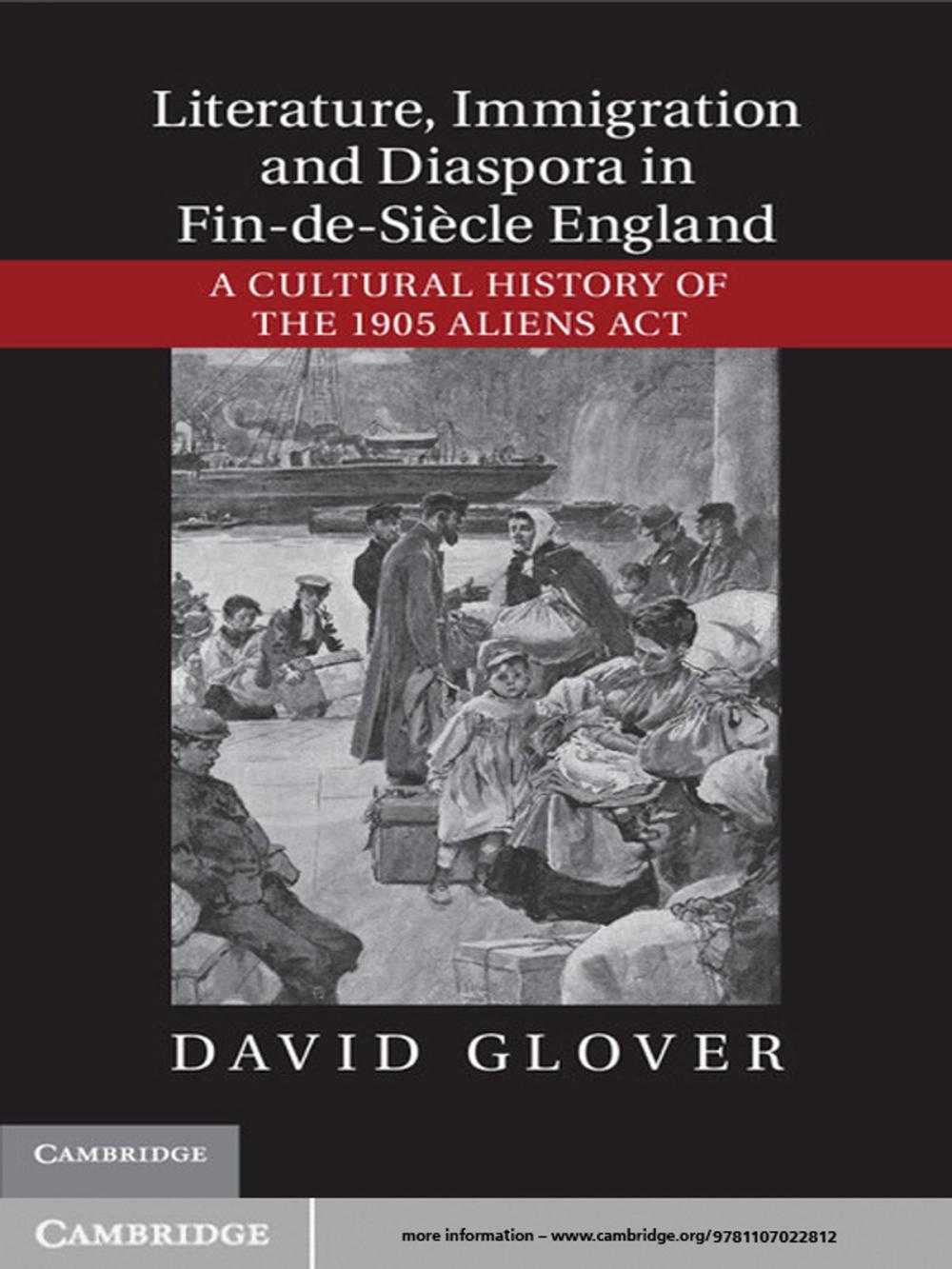 Big bigCover of Literature, Immigration, and Diaspora in Fin-de-Siècle England