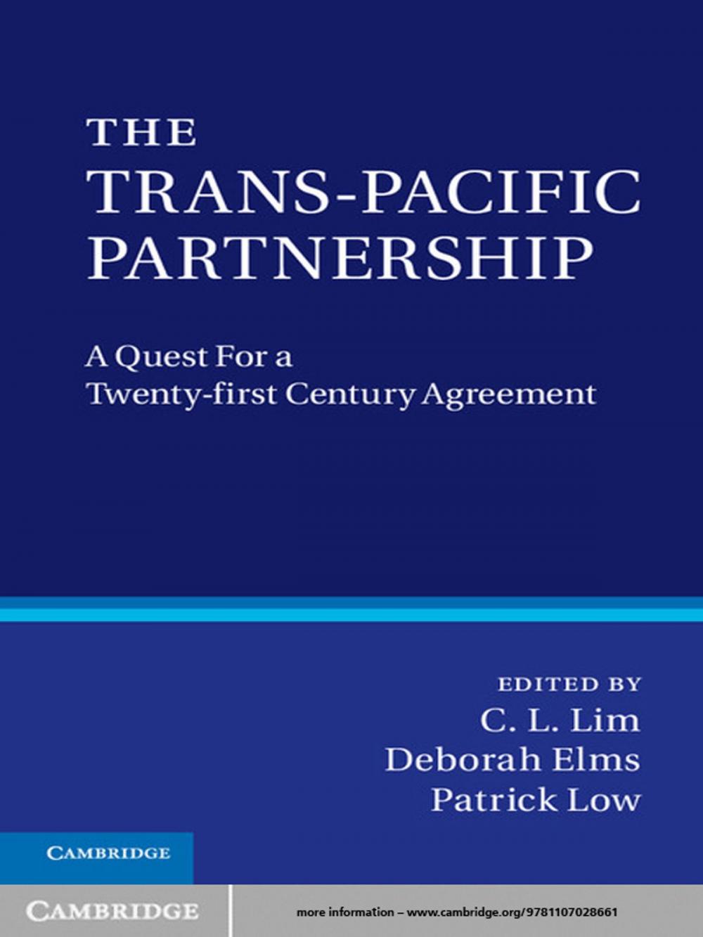 Big bigCover of The Trans-Pacific Partnership