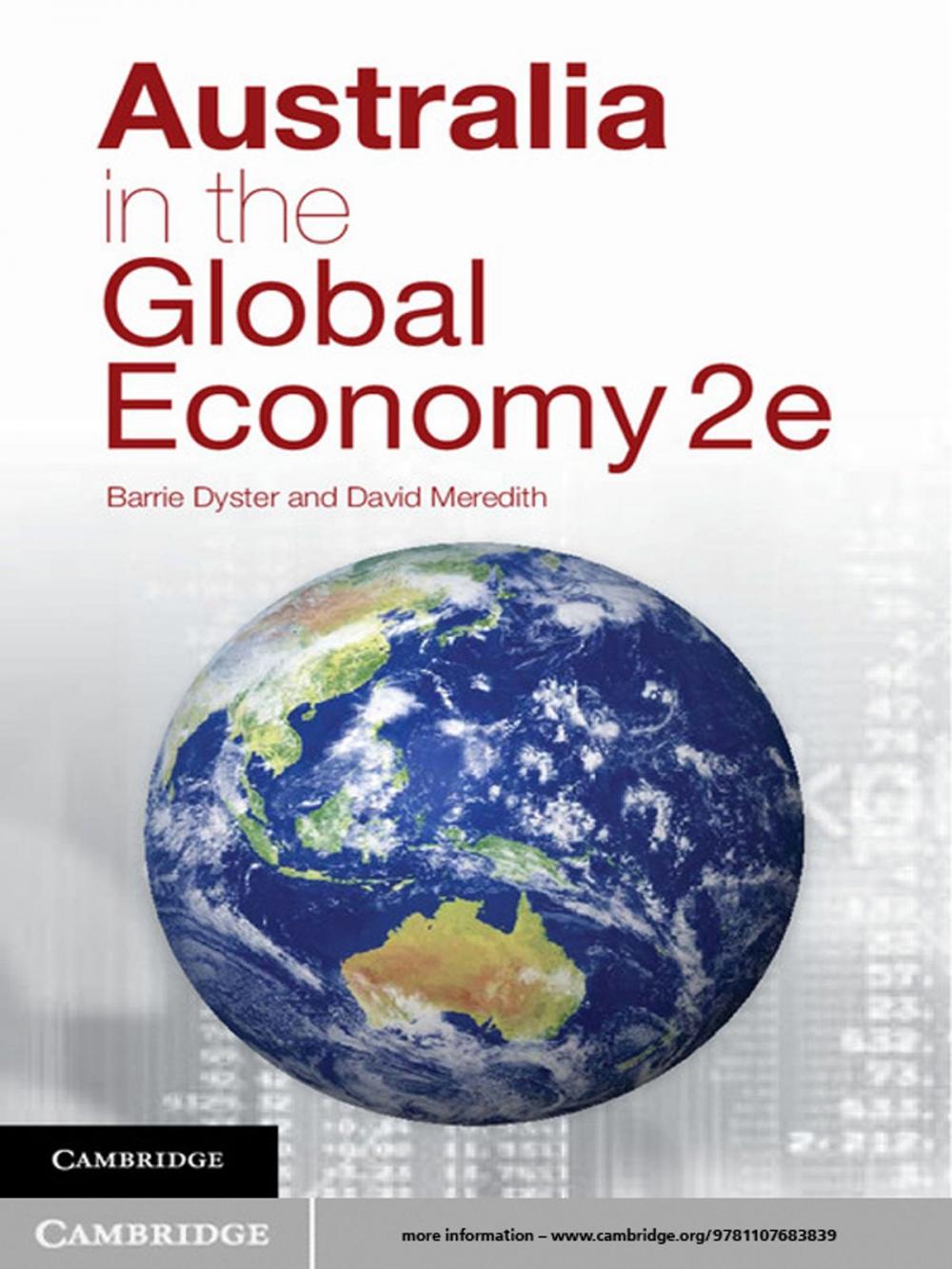 Big bigCover of Australia in the Global Economy