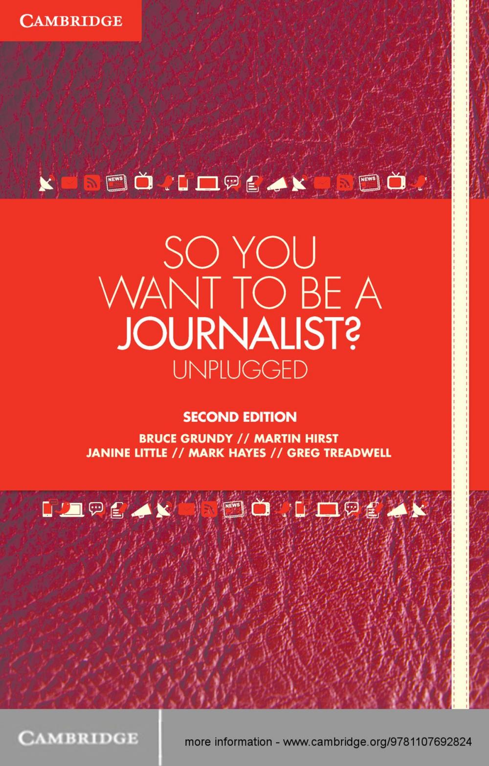 Big bigCover of So You Want To Be A Journalist?