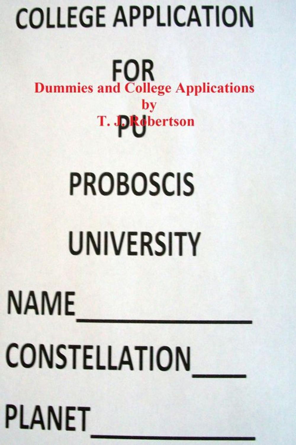 Big bigCover of Dummies and College Applications