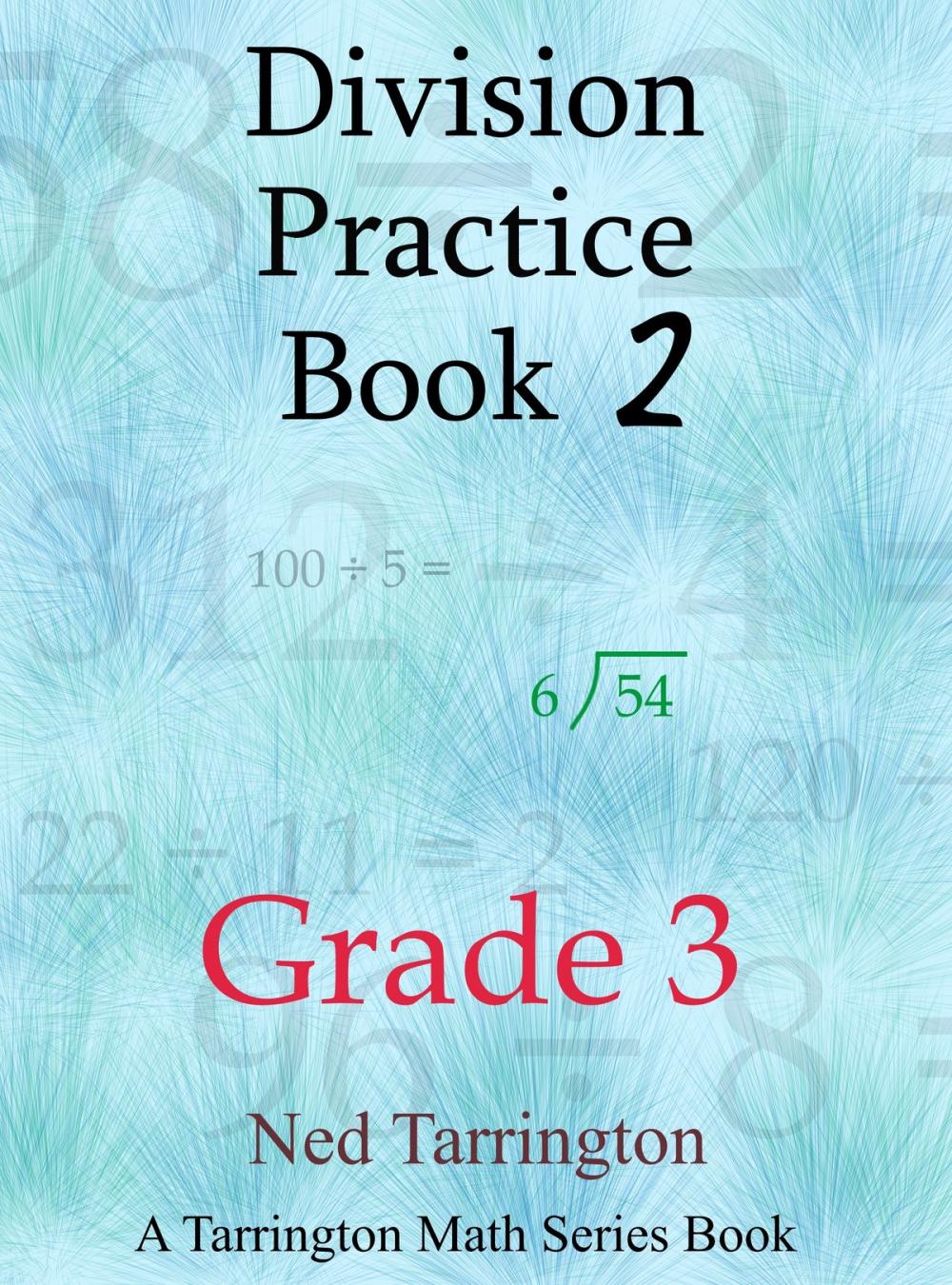 Big bigCover of Division Practice Book 2, Grade 3