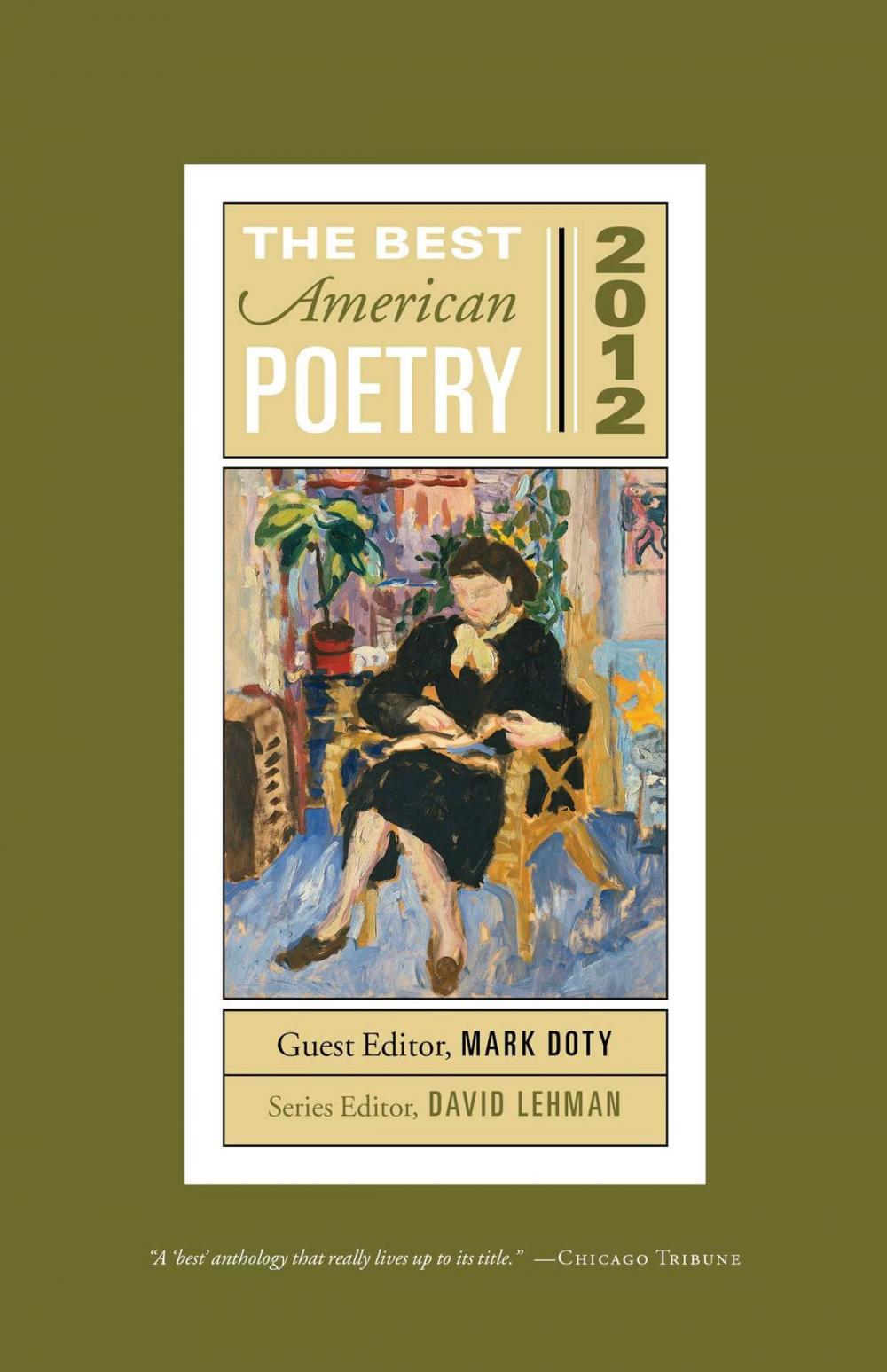 Big bigCover of The Best American Poetry 2012