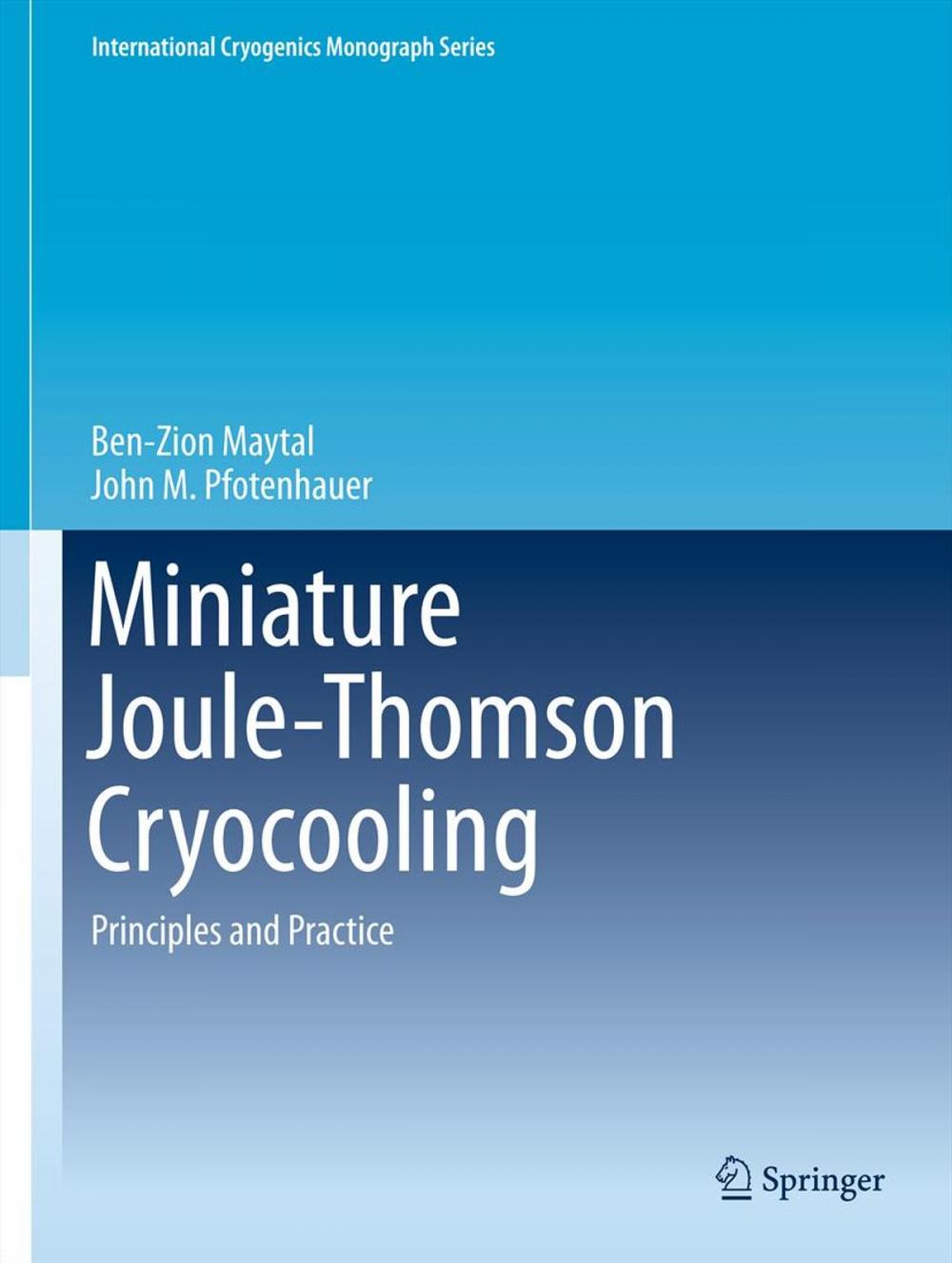 Big bigCover of Miniature Joule-Thomson Cryocooling