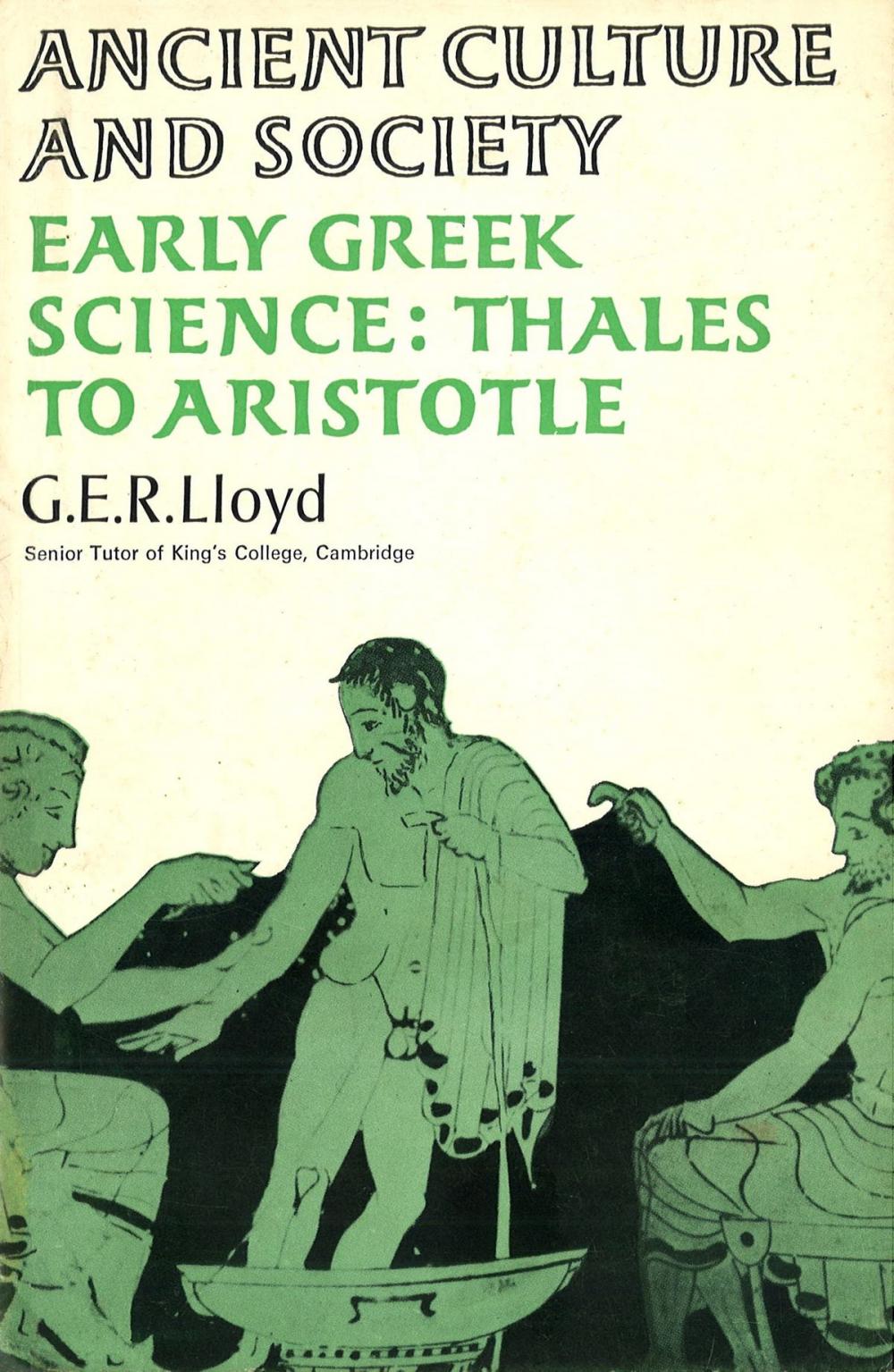 Big bigCover of Early Greek Science