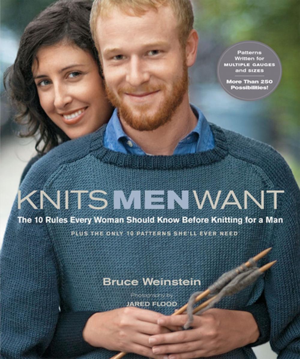 Big bigCover of Knits Men Want: The 10 Rules Every Woman Should Know Before Knitting for a Man~Plus the Only 10 Patterns She'll Ever