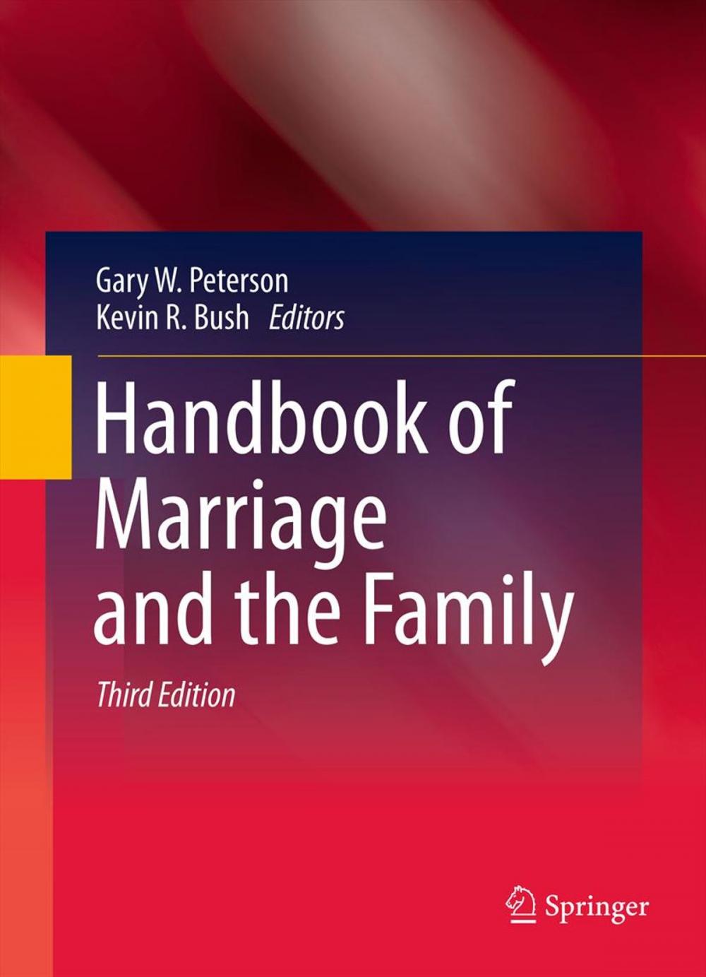 Big bigCover of Handbook of Marriage and the Family