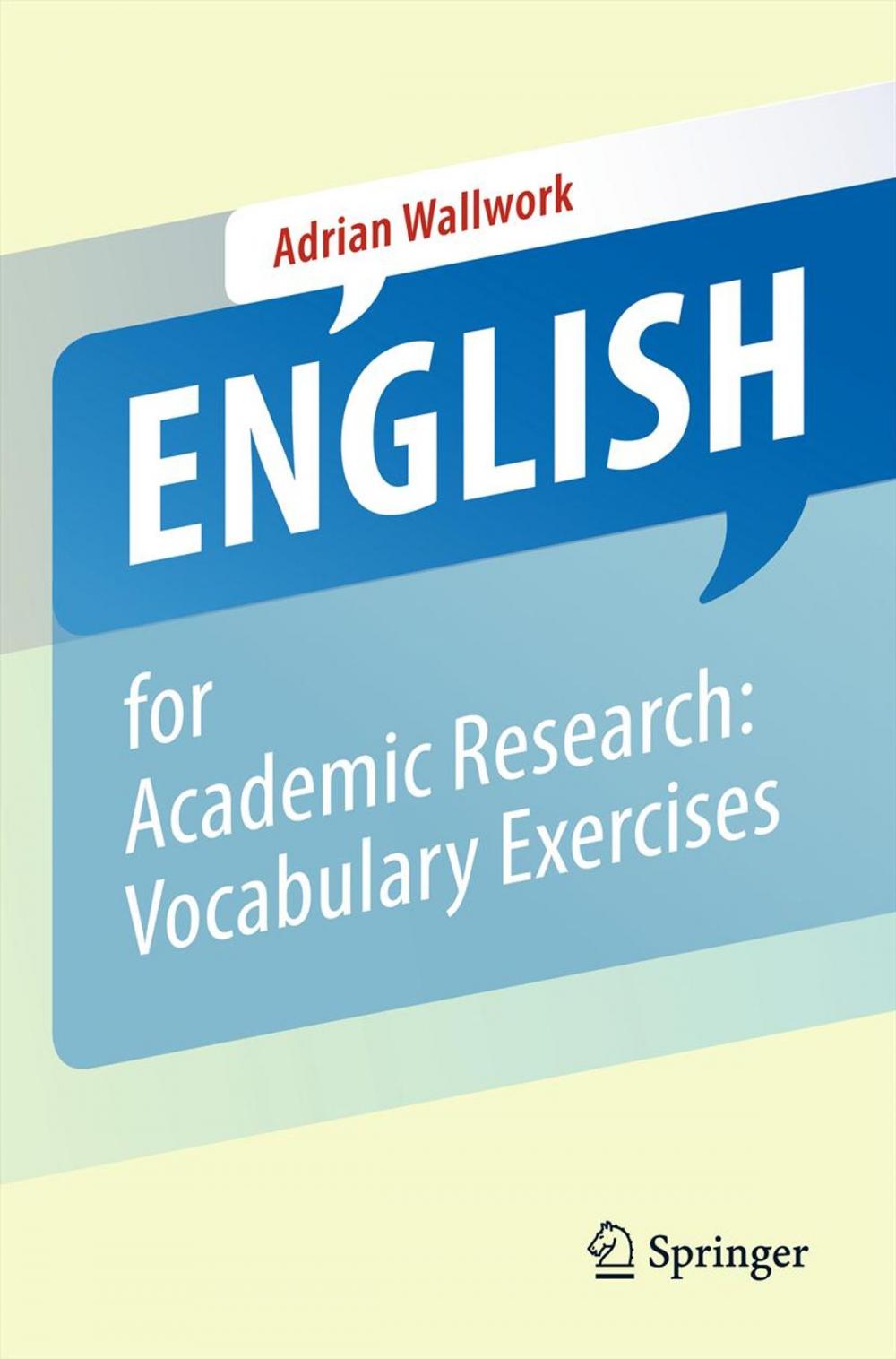 Big bigCover of English for Academic Research: Vocabulary Exercises