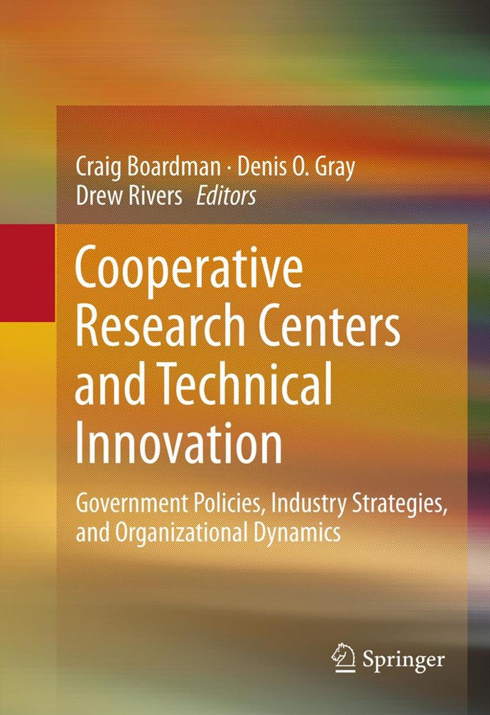 Big bigCover of Cooperative Research Centers and Technical Innovation