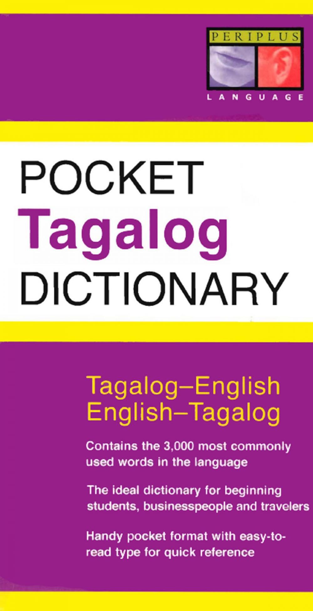 Big bigCover of Pocket Tagalog Dictionary