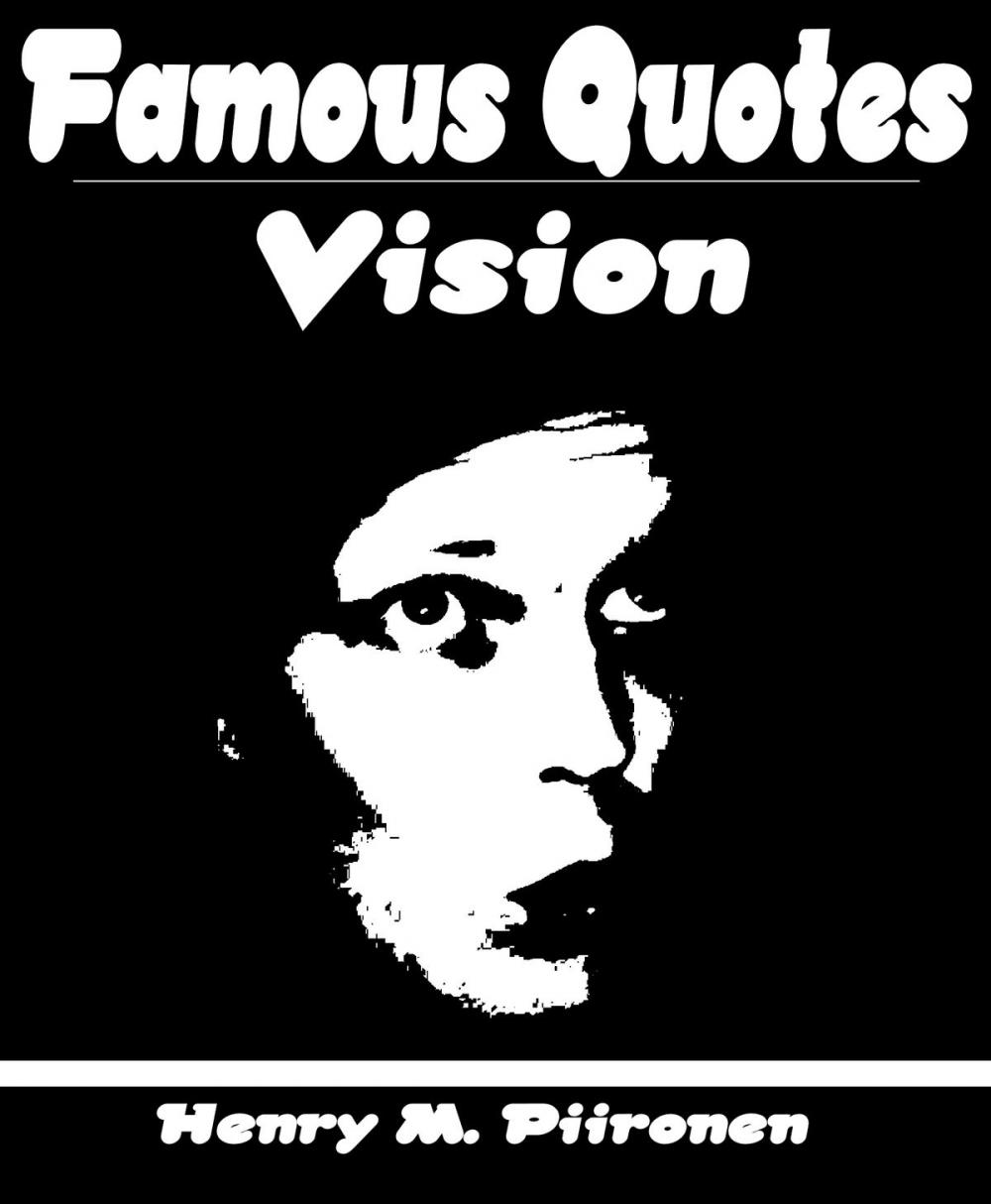 Big bigCover of Famous Quotes on Vision