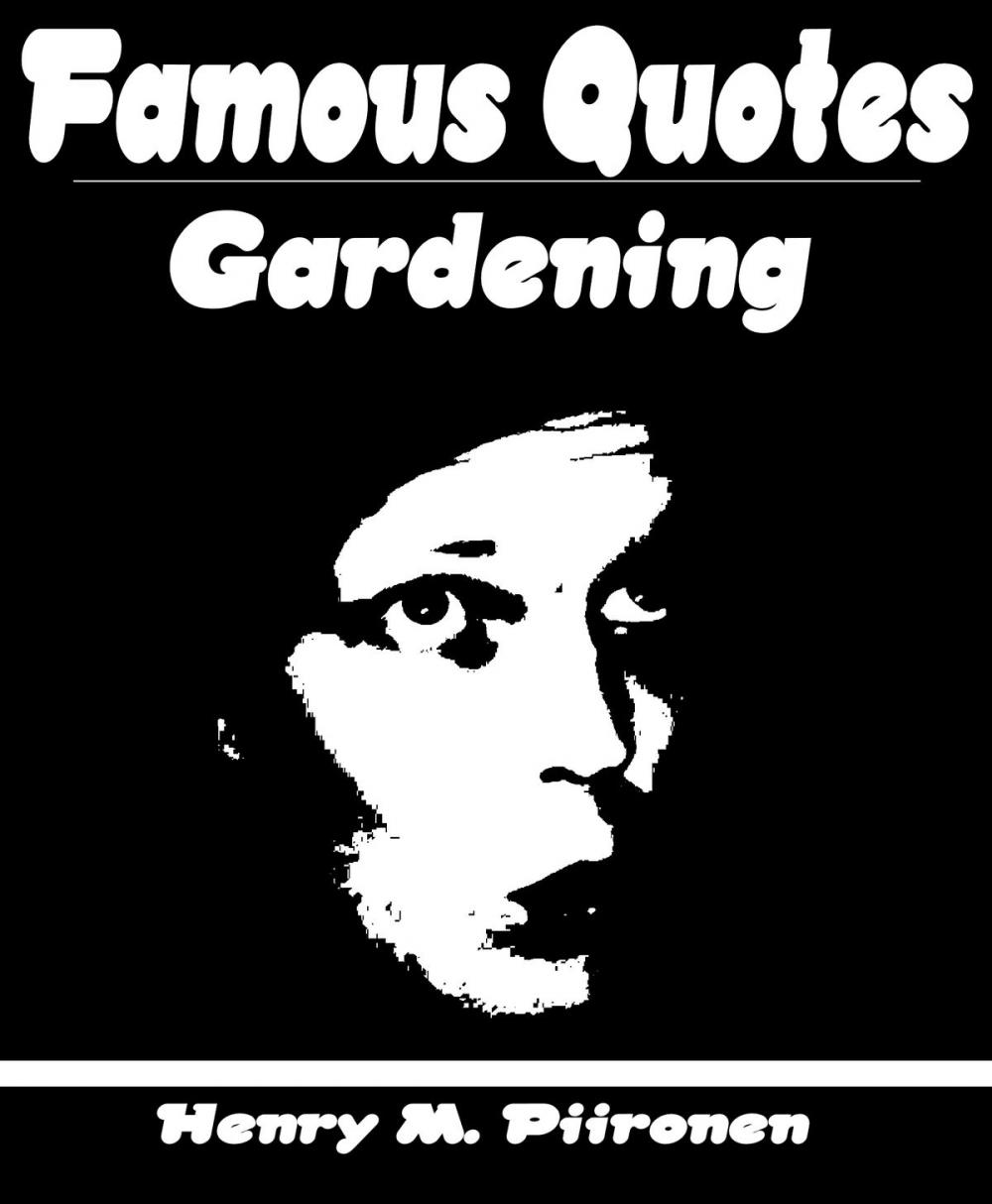 Big bigCover of Famous Quotes on Gardening