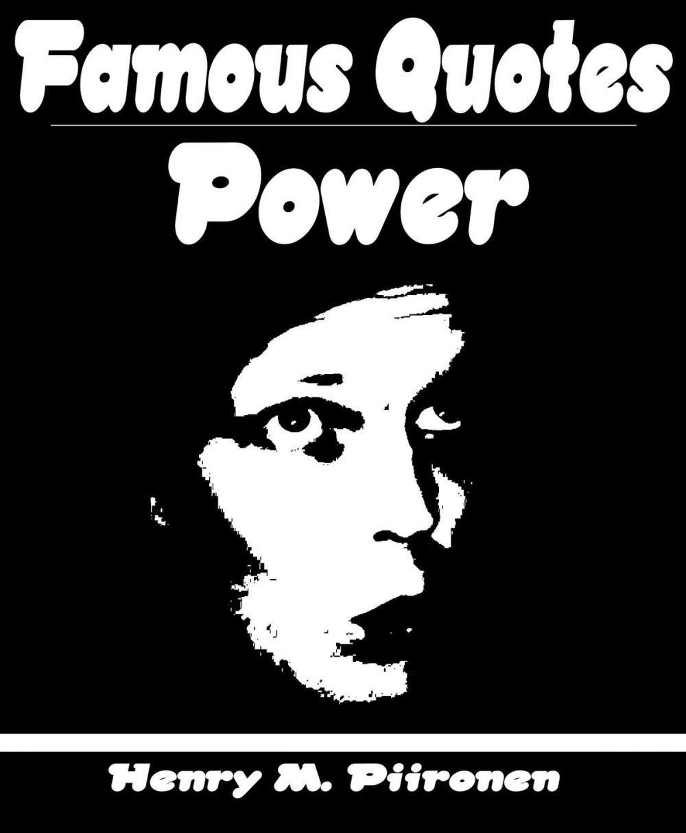 Big bigCover of Famous Quotes on Power