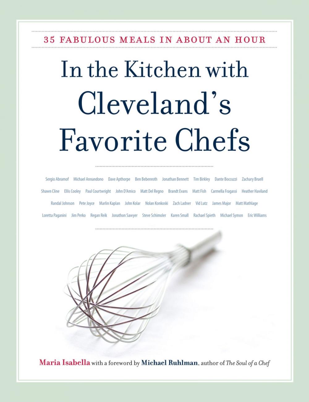 Big bigCover of In the Kitchen with Cleveland's Favorite Chefs