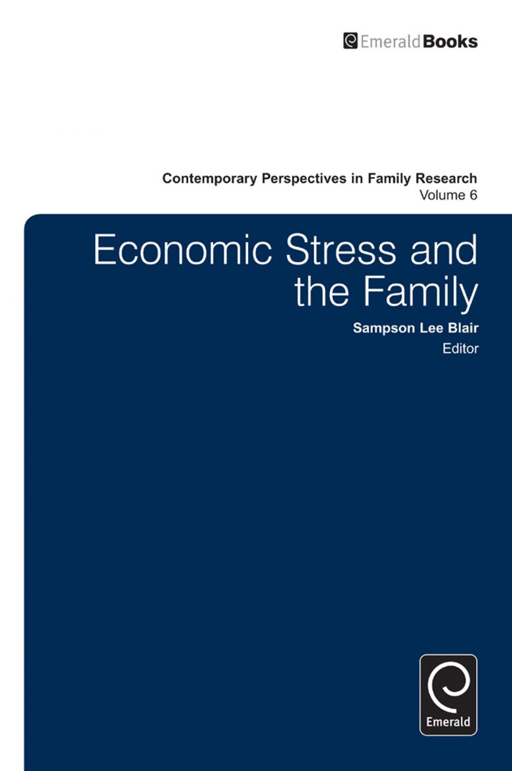 Big bigCover of Economic Stress and the Family