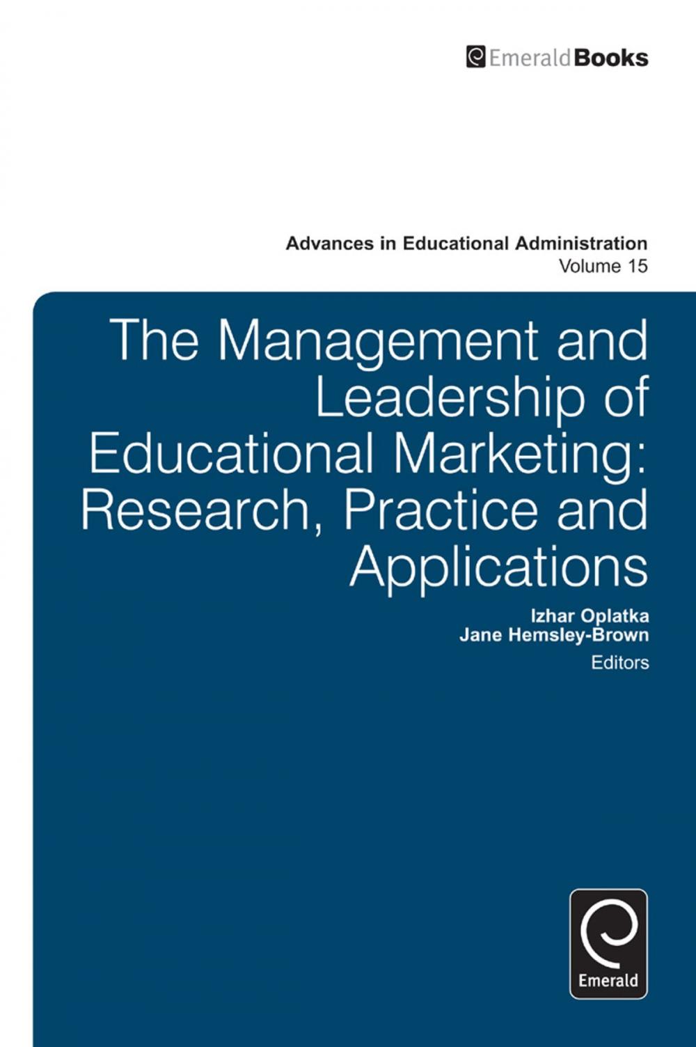 Big bigCover of Management and Leadership of Educational Marketing