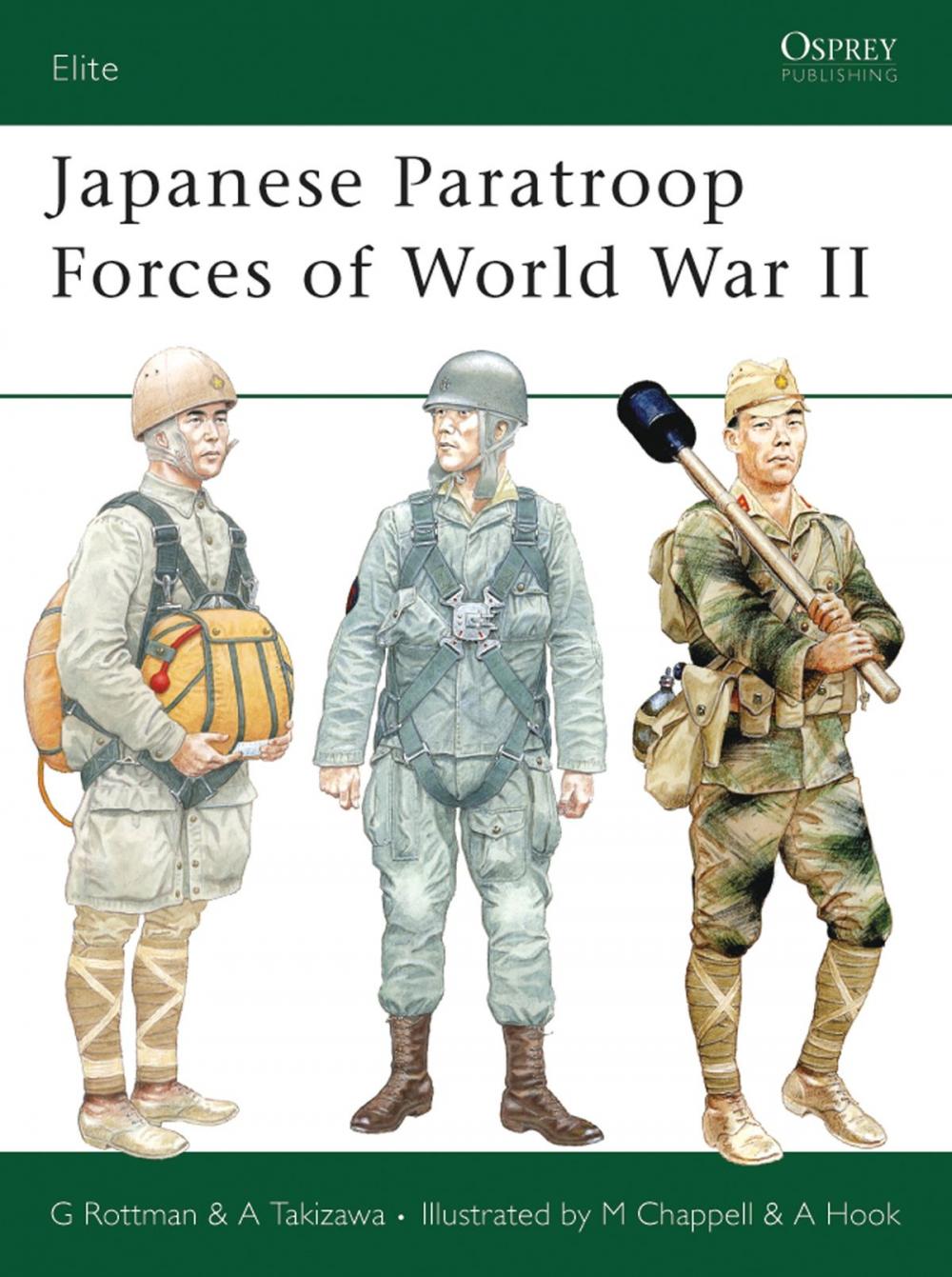 Big bigCover of Japanese Paratroop Forces of World War II