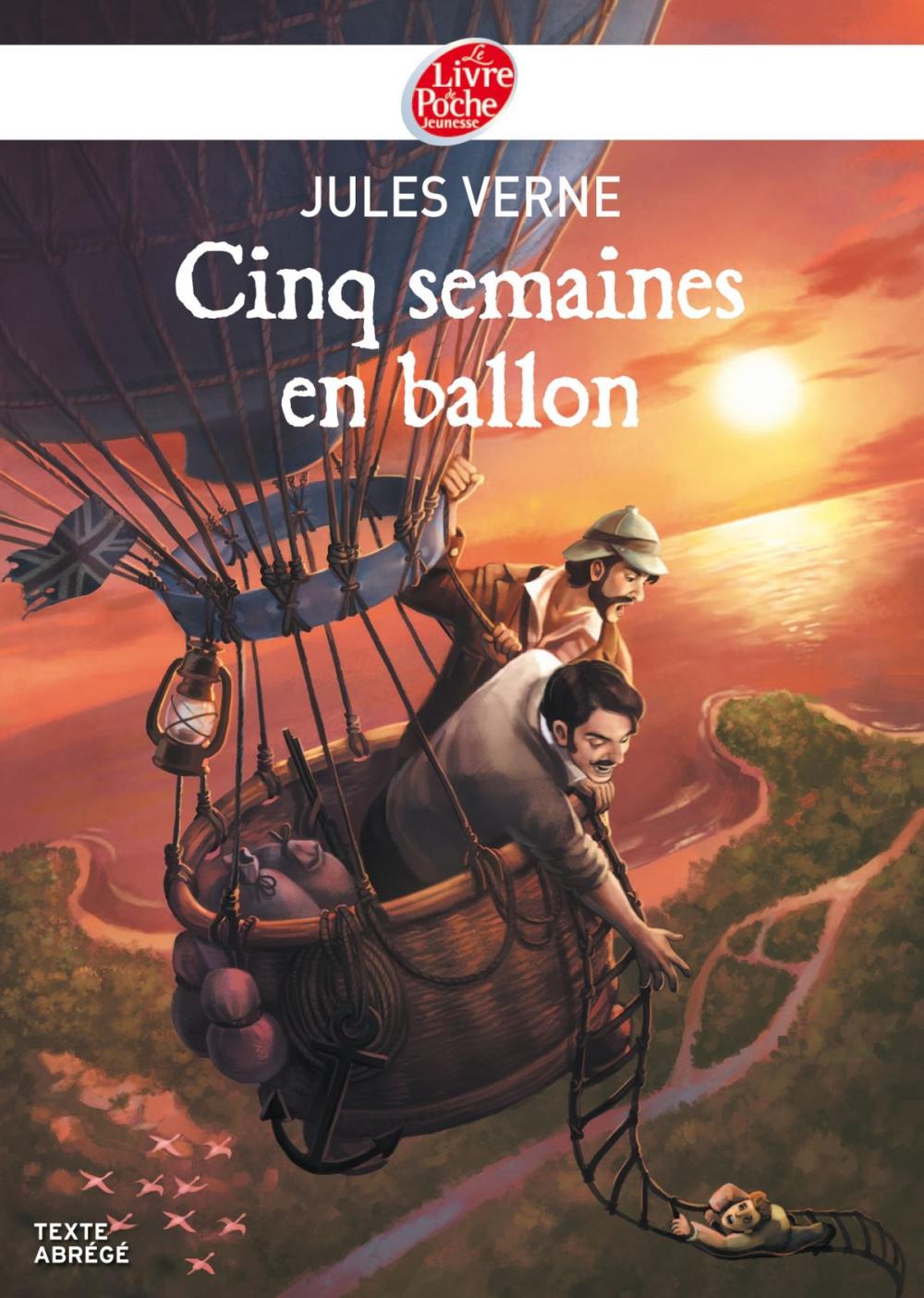 Big bigCover of Cinq semaines en ballon - Texte Abrégé