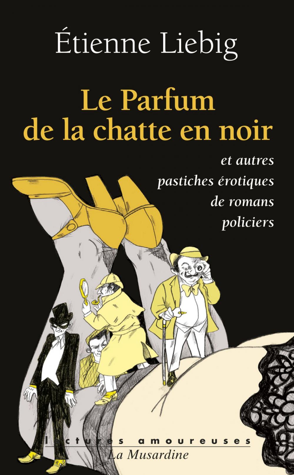 Big bigCover of Le parfum de la chatte en noir