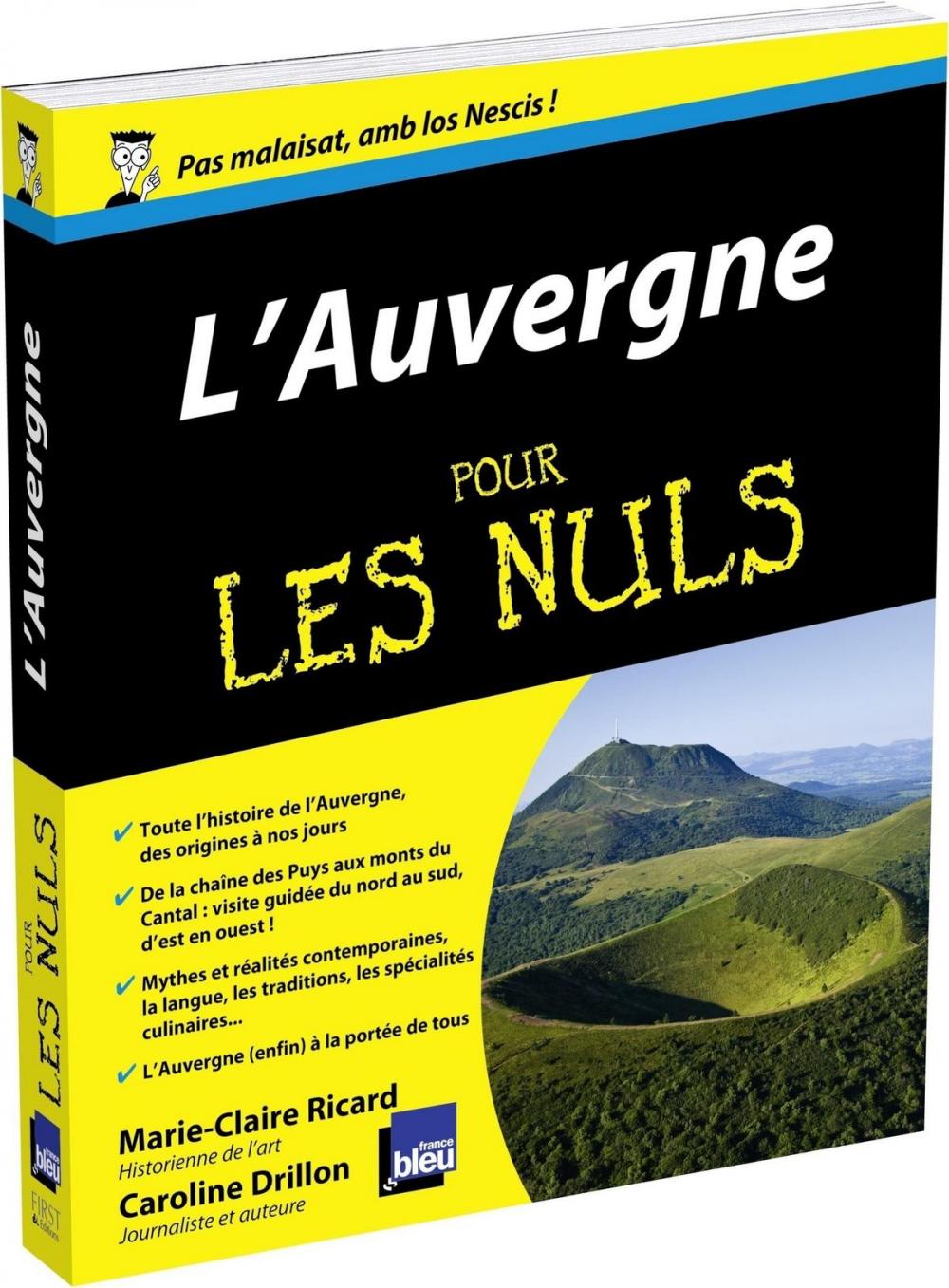 Big bigCover of L'Auvergne Pour les Nuls