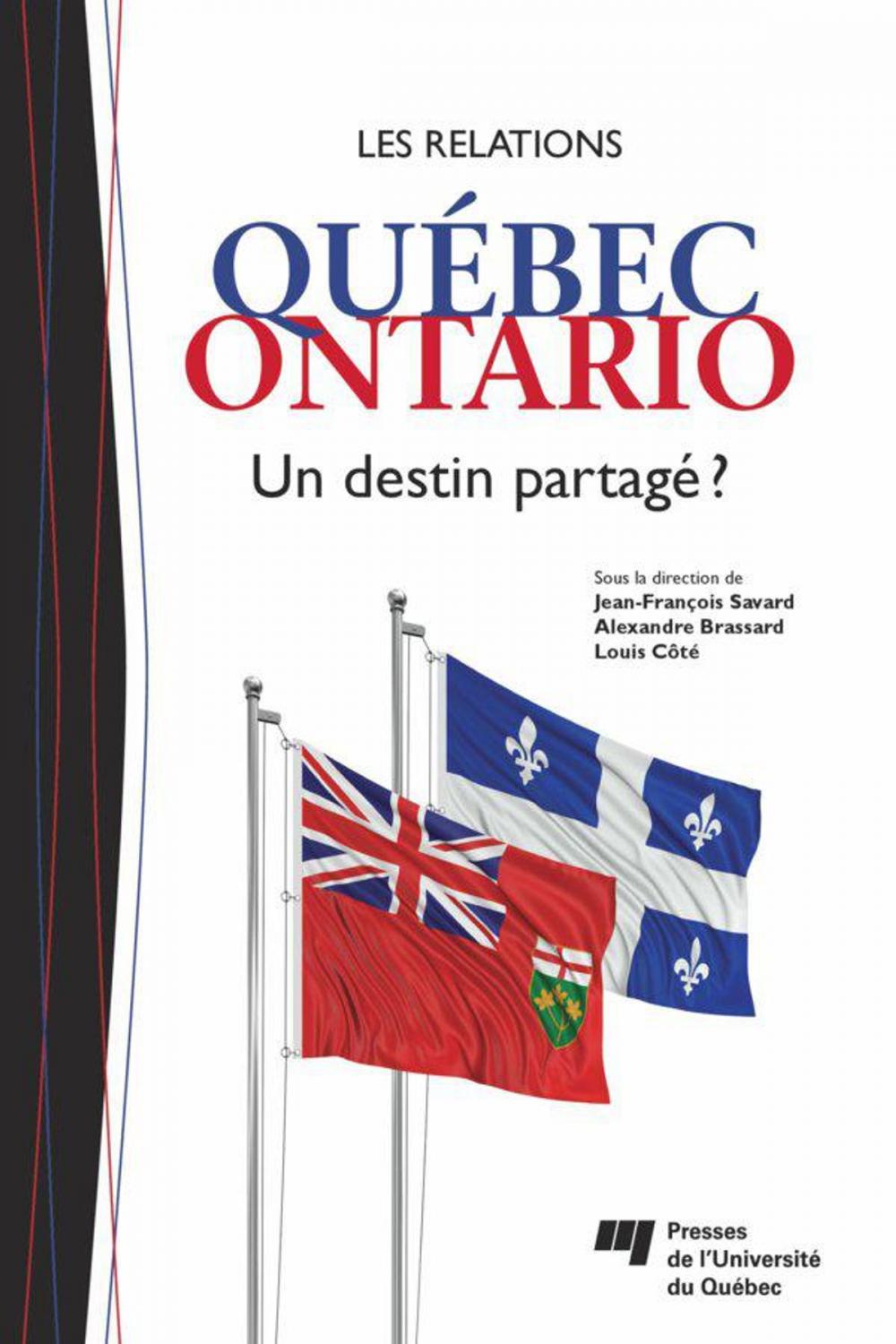 Big bigCover of Les relations Québec-Ontario