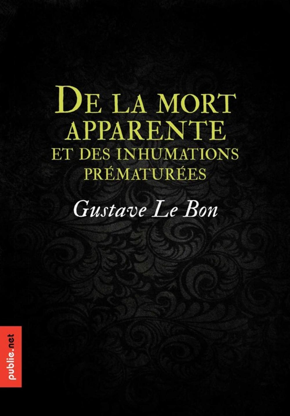 Big bigCover of De la mort apparente, et des inhumations prématurées