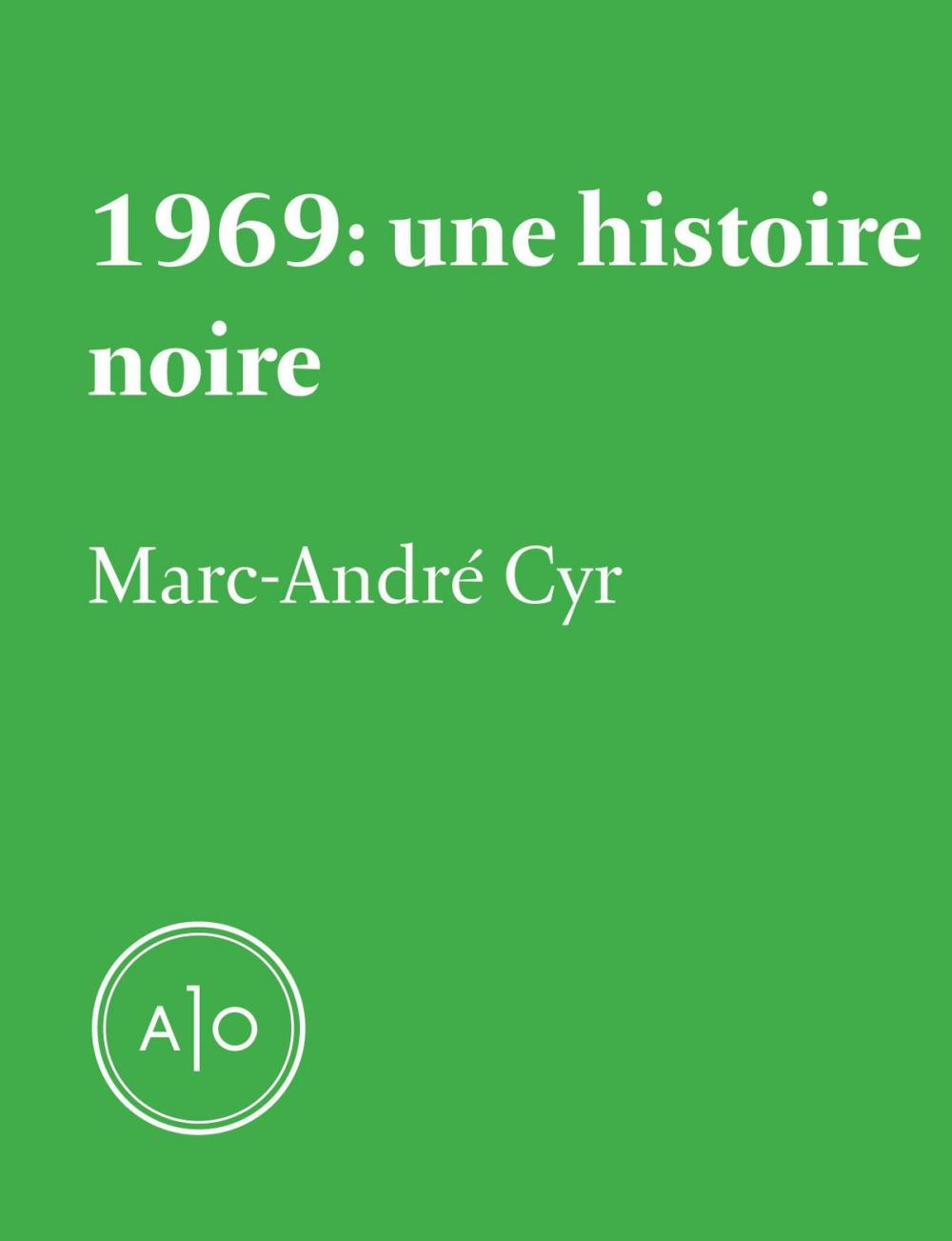 Big bigCover of 1969: une histoire noire