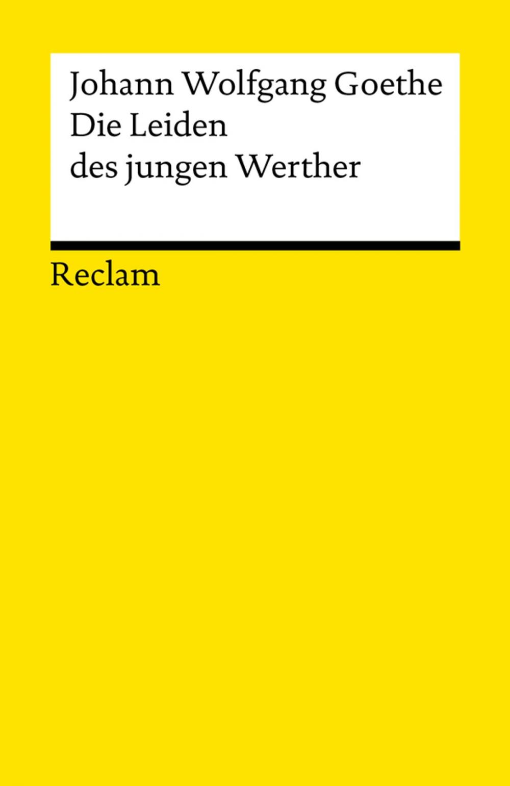 Big bigCover of Die Leiden des jungen Werther